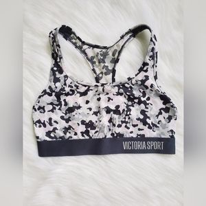 Victoria Sport Player Mesh Racerback Sport Bra
